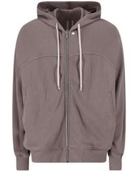 Rick Owens - Hooded Sweatshirt - Lyst