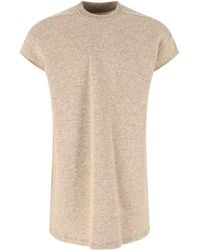 Rick Owens - Wool Blend T-Shirt - Lyst
