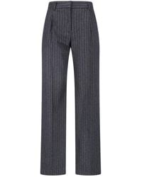 Lardini - Wool Trousers - Lyst