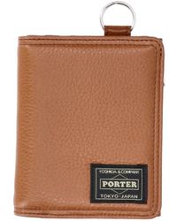 Porter-Yoshida and Co - Bi-Fold Leather Wallet - Lyst