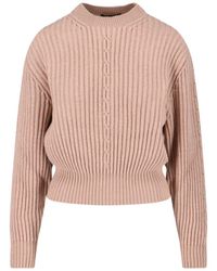 Loro Piana - Cashmere Crew Neck Sweater - Lyst