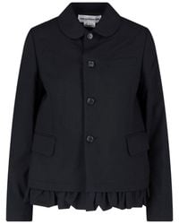 Comme des Garçons - Wool Button-Down Jacket - Lyst