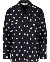 Fendi - Camicia In Seta - Lyst