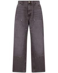 Carhartt - Sweatpants "Og Double Knee" - Lyst
