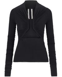 Rick Owens - Cut-out Detail Sweater - Lyst