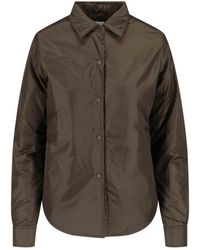 Aspesi - Padded Shirt Jacket - Lyst