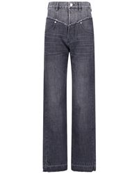 Isabel Marant - Two-tone Jeans "noemie" - Lyst