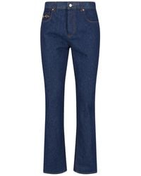 Gucci - Slim Clamp Detail Jeans - Lyst
