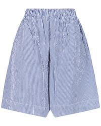 Daniela Gregis - Striped Shorts - Lyst