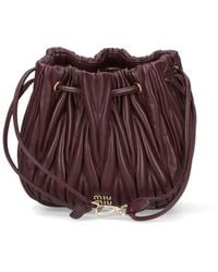 Miu Miu - Pouch Logo - Lyst