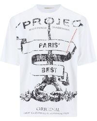 Y. Project - T-Shirt Stampa - Lyst