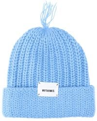 MYTHINKS - Wool Blend Beanie - Lyst