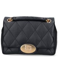 Burberry - Bags Calf Grain Leather - Lyst