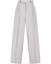 Jil Sander - High-Waisted Tailored Wide-Leg Trousers - Lyst