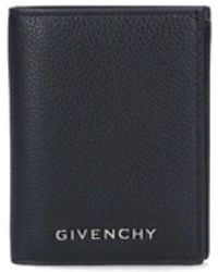 Givenchy Portacarte Bi-Fold Logo - Nero