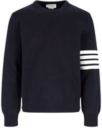 Thom Browne - 4 Bar Ribbed Sweater - Lyst
