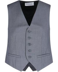 Frankie Shop - Vest With "Gelso" Strap - Lyst