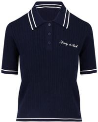 Sporty & Rich - Short-Sleeve Polo Shirt - Lyst