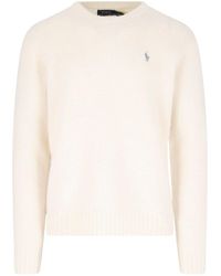 Polo Ralph Lauren - Logo Crew Neck Sweater - Lyst