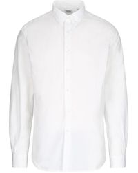 Aspesi - Tailored Shirt With Button-Down Front - Lyst