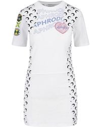 Marine Serre - Mini Upcycled Dress - Lyst