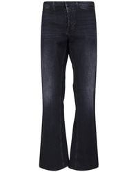 Gucci - Jeans Flared "Web" - Lyst
