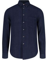 Paul Smith - Camicia In Lino - Lyst
