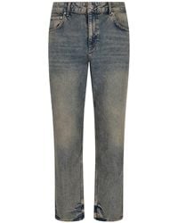 Represent - Straight-Leg Denim Jeans With Worn Effect - Lyst