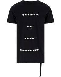 Rick Owens - T-Shirt “Temple Of Love” - Lyst