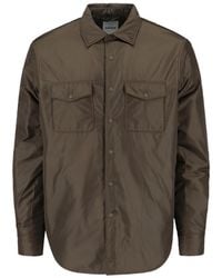 Aspesi - Nylon Shirt Jacket, Classic Collar - Lyst