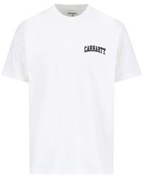 Carhartt - 's/s University Script' T-shirt - Lyst