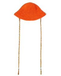 Alanui - Cappello Bucket Crochet - Lyst
