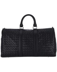 Bottega Veneta - Travel Bag "Intrecciato" - Lyst