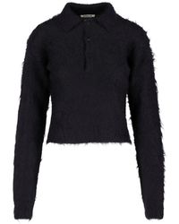 AURALEE - Polo In Misto Mohair E Lana - Lyst
