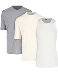 Jil Sander - Set 2 T-Shirt E Tank Top - Lyst