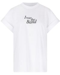 Victoria Beckham - T-Shirt "Slogan Print" - Lyst