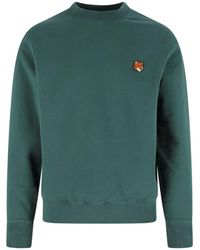 Maison Kitsuné - Logo Sweatshirt - Lyst