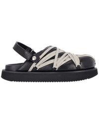 Rick Owens - Mules "Padded Megalace Platform" - Lyst