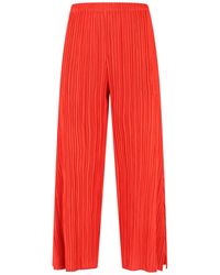 Pleats Please Issey Miyake - Pleated Pants - Lyst