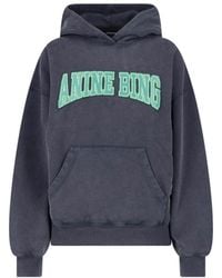 Anine Bing - Graphic Oversized Hoodie Sweatshirt - Lyst