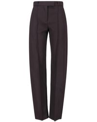 McQueen - Wool Pants - Lyst