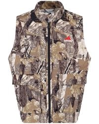 adidas - Originals Camo Zip Vest - Lyst