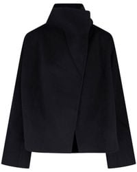 Almala - Wool And Cashmere Coat - Lyst