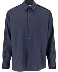 Marni - Two-Tone Shirt - Lyst