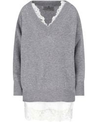 Ermanno Scervino - Mini Cashmere Dress - Lyst