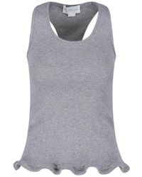 Stella McCartney - Cotton Tank Top - Lyst