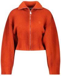 The Attico - Knitted Cardigan - Lyst