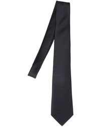 Saint Laurent - Cravatta In Seta - Lyst