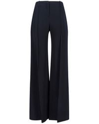 Ermanno Scervino - Wide Leg Viscose Pants - Lyst