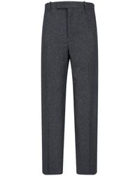 Jil Sander - Straight-Leg Wool Trousers - Lyst